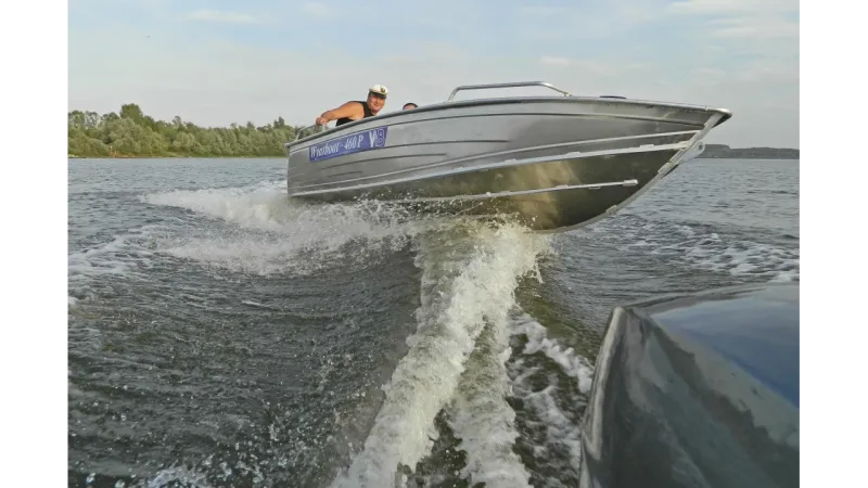 Алюминиевая лодка Wyatboat-460 P, фото: 5