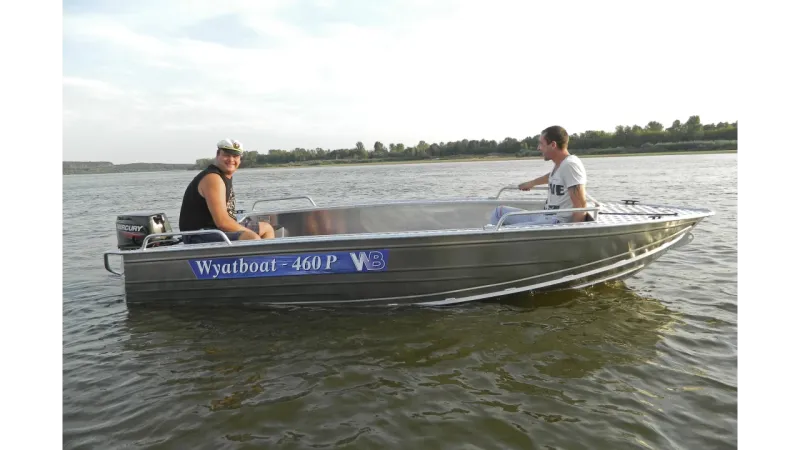 Алюминиевая лодка Wyatboat-460 P, фото: 4