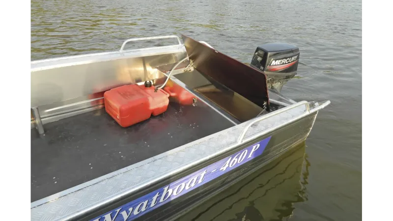 Алюминиевая лодка Wyatboat-460 P, фото: 2