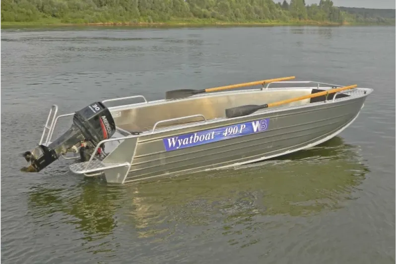 Алюминиевая лодка Wyatboat-490 P, фото: 25