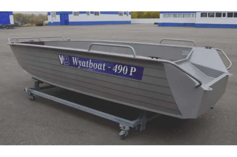 Алюминиевая лодка Wyatboat-490 P, фото: 21
