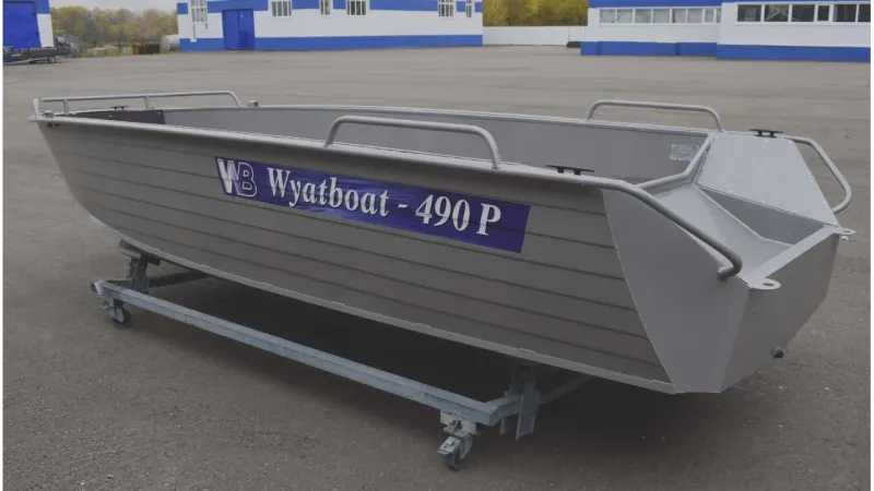 Алюминиевая лодка Wyatboat-490 P, фото: 4