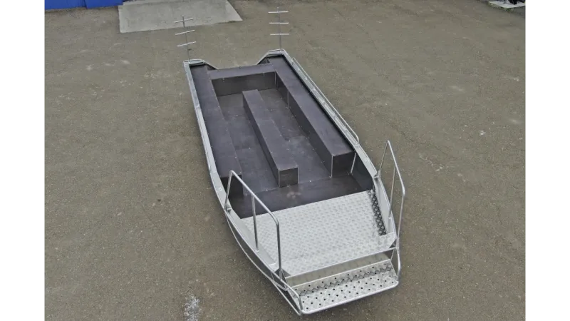 Алюминиевая лодка Wyatboat-600, фото: 20