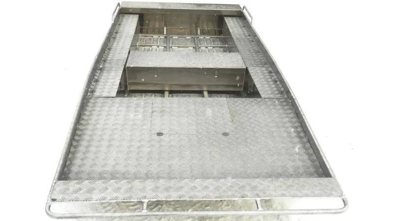 Алюминиевая лодка Wyatboat-390 Jonboat, фото: 2