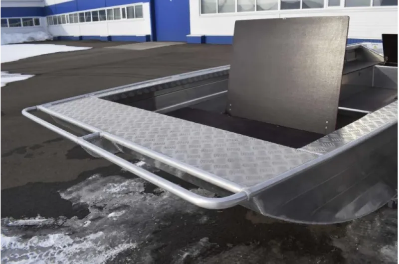 Алюминиевая лодка Wyatboat-490 Jonboat, фото: 26