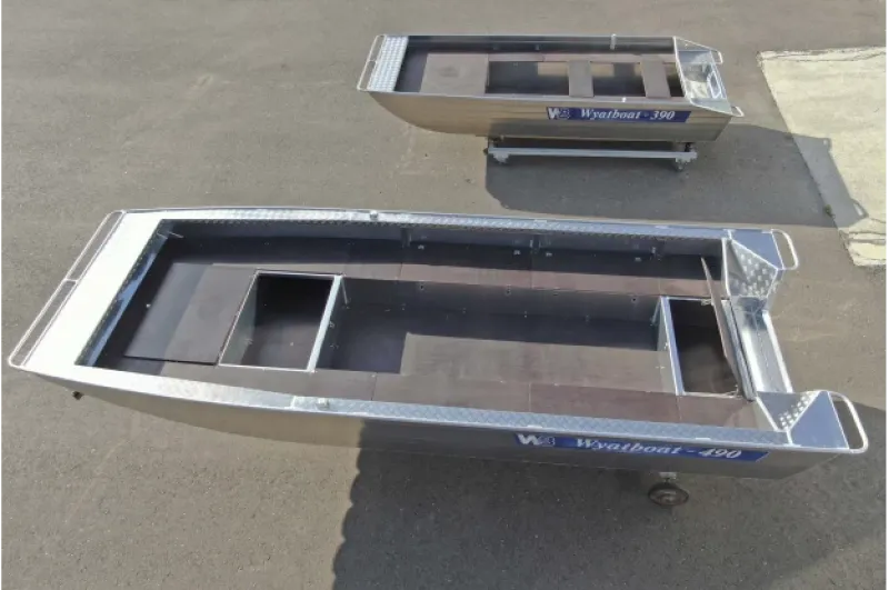 Алюминиевая лодка Wyatboat-490 Jonboat, фото: 23