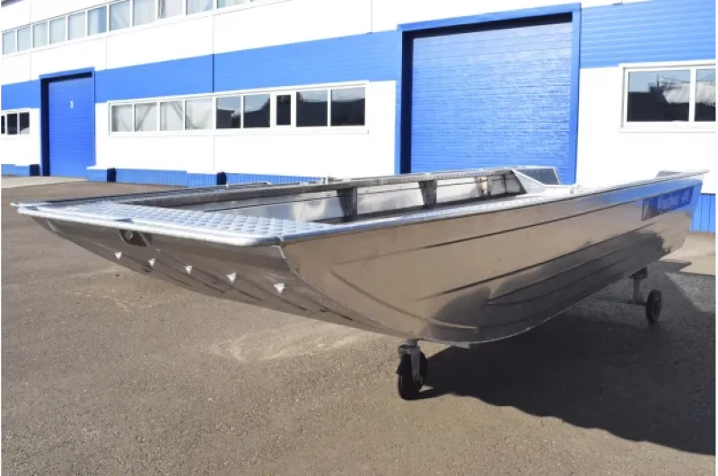 Алюминиевая лодка Wyatboat-490 Jonboat, фото: 18
