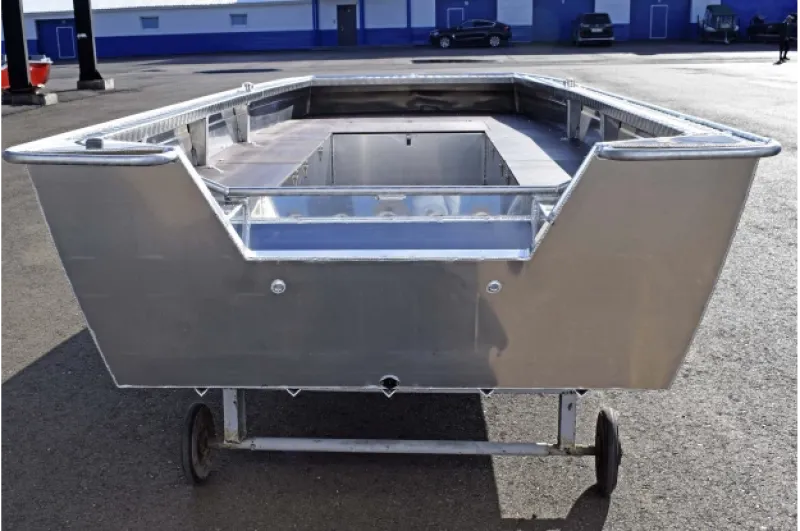 Алюминиевая лодка Wyatboat-490 Jonboat, фото: 17