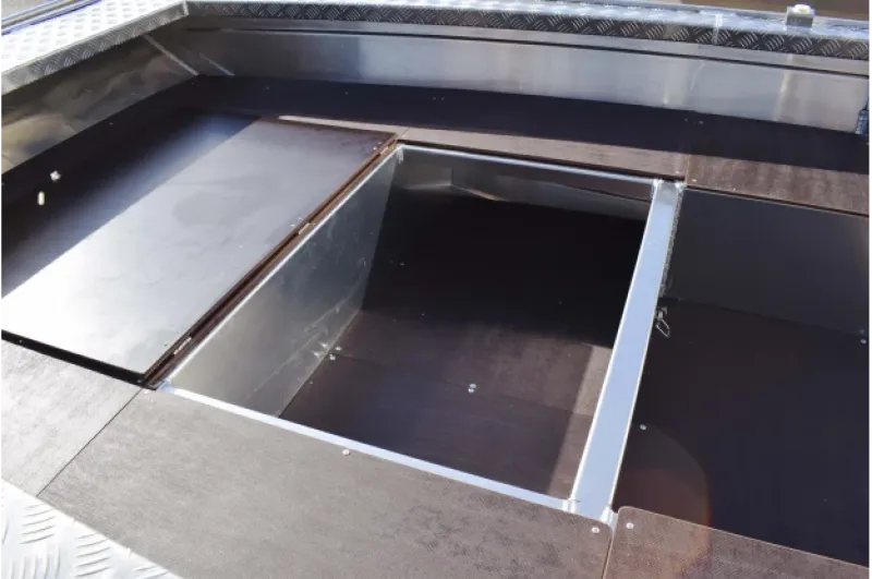 Алюминиевая лодка Wyatboat-490 Jonboat, фото: 16