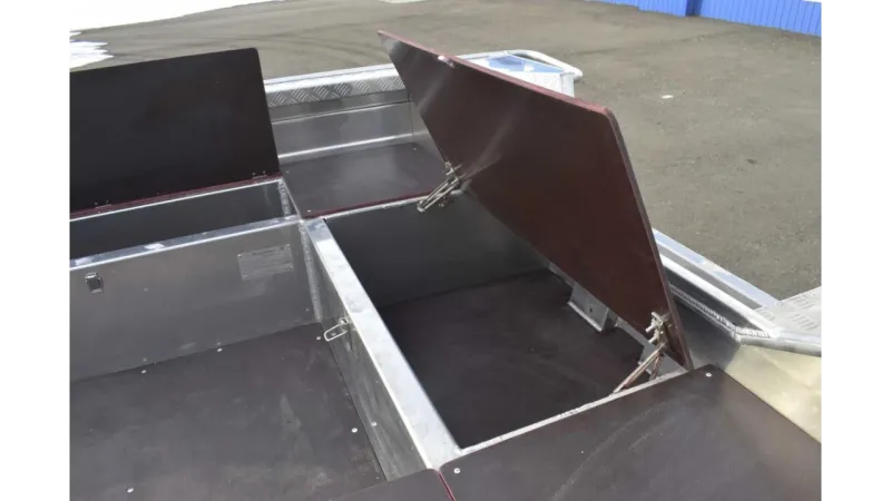 Алюминиевая лодка Wyatboat-490 Jonboat, фото: 13