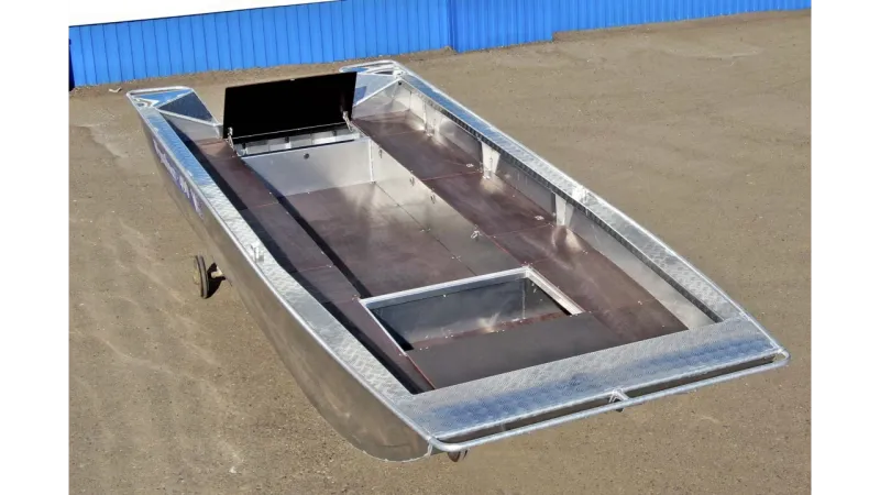 Алюминиевая лодка Wyatboat-490 Jonboat, фото: 9