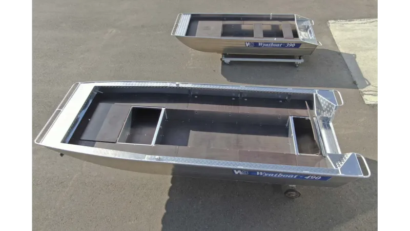 Алюминиевая лодка Wyatboat-490 Jonboat, фото: 8