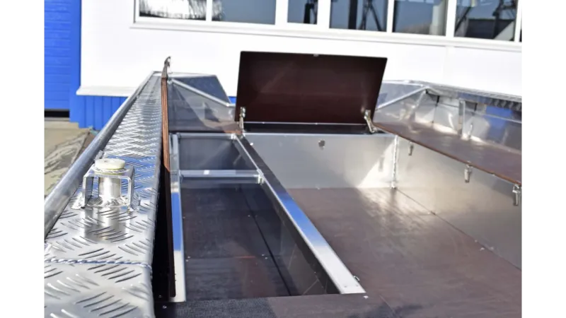 Алюминиевая лодка Wyatboat-490 Jonboat, фото: 7