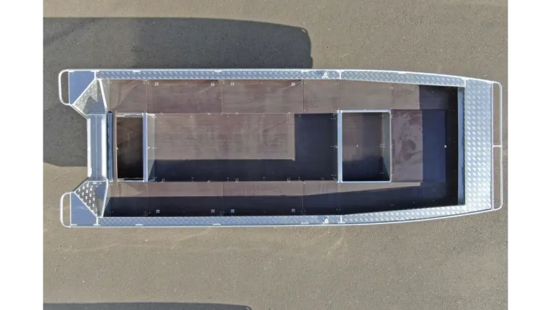 Алюминиевая лодка Wyatboat-490 Jonboat, фото: 6