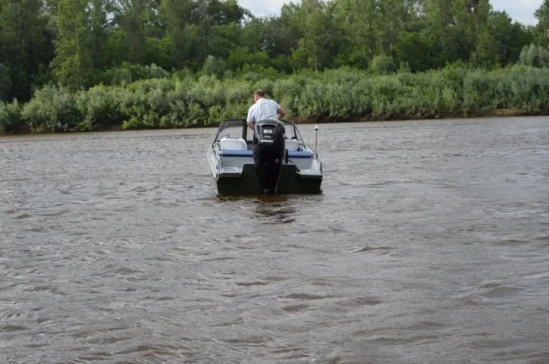 Алюминиевая лодка Неман 500 DC водомёт, фото: 18