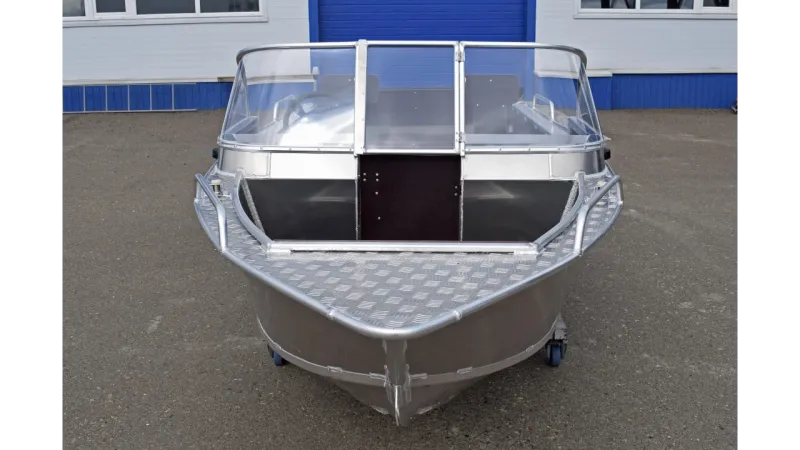 Алюминиевая лодка Wyatboat-430T DCM Трансформер, фото: 5