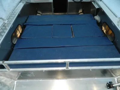 Алюминиевая лодка Wyatboat-430T DCM Трансформер обложка