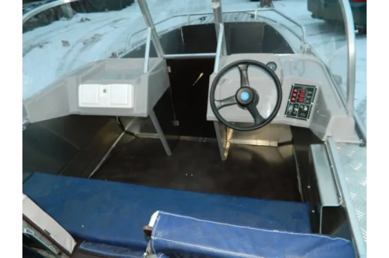 Алюминиевая лодка Wyatboat-460 T DCM, фото: 23