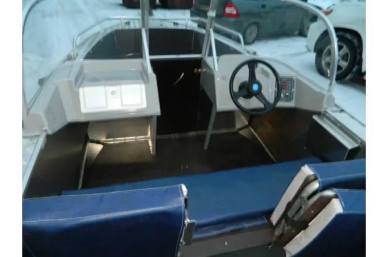 Алюминиевая лодка Wyatboat-460 T DCM, фото: 22