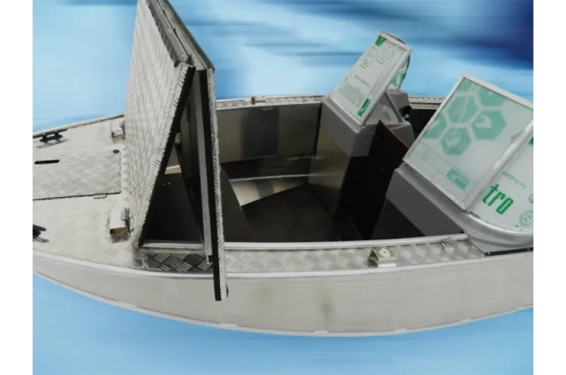 Алюминиевая лодка Wyatboat-460 T DCM, фото: 15