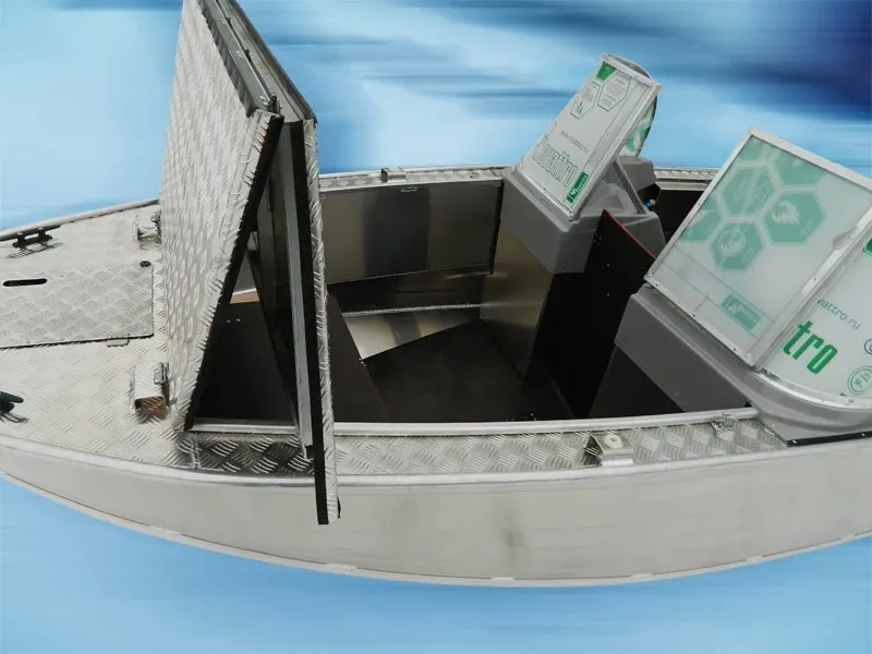 Алюминиевая лодка Wyatboat-460 T DCM, фото: 3