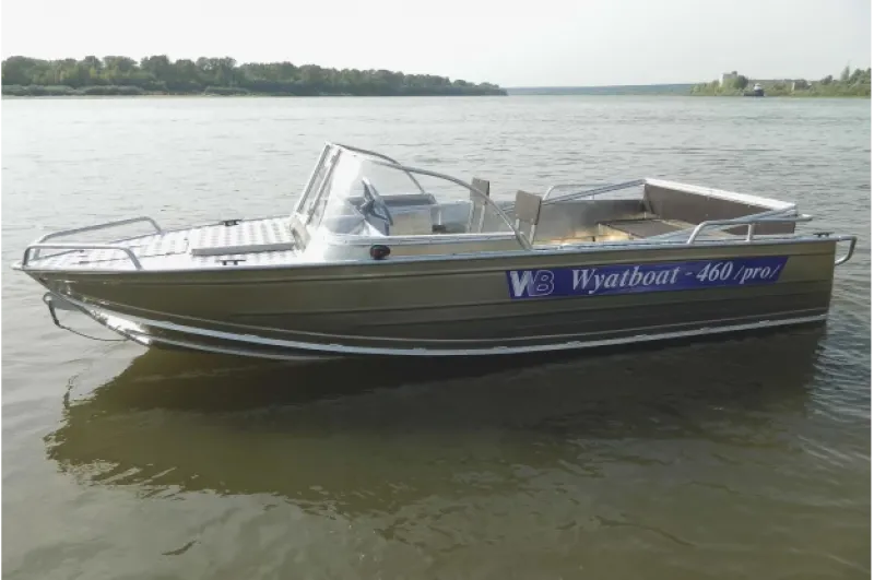 Алюминиевая лодка Wyatboat-460 T Pro, фото: 13