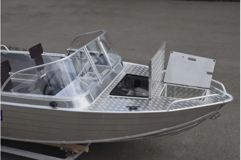 Алюминиевая лодка Wyatboat-460 T Pro, фото: 11