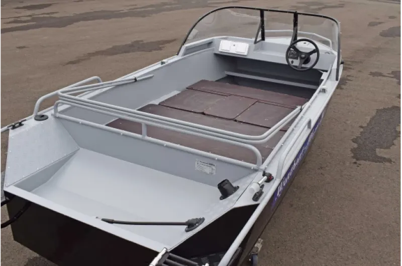 Алюминиевая лодка Wyatboat-460 T Pro, фото: 6