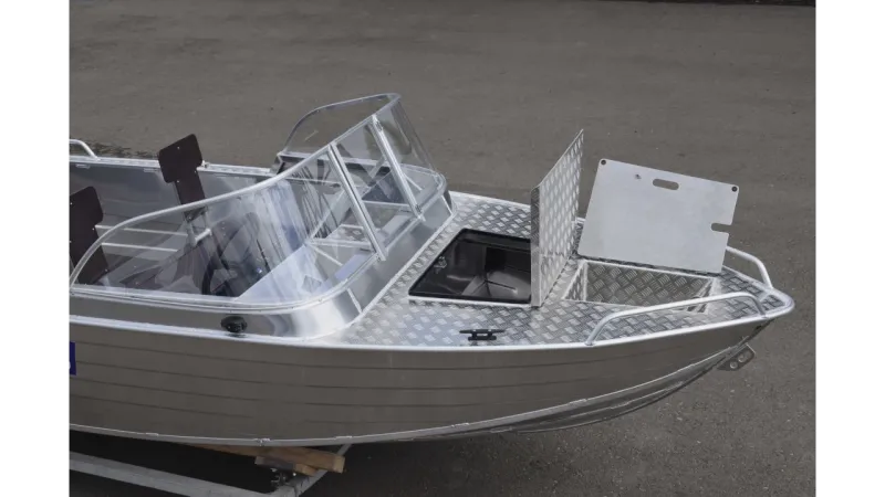 Алюминиевая лодка Wyatboat-460 T Pro, фото: 4