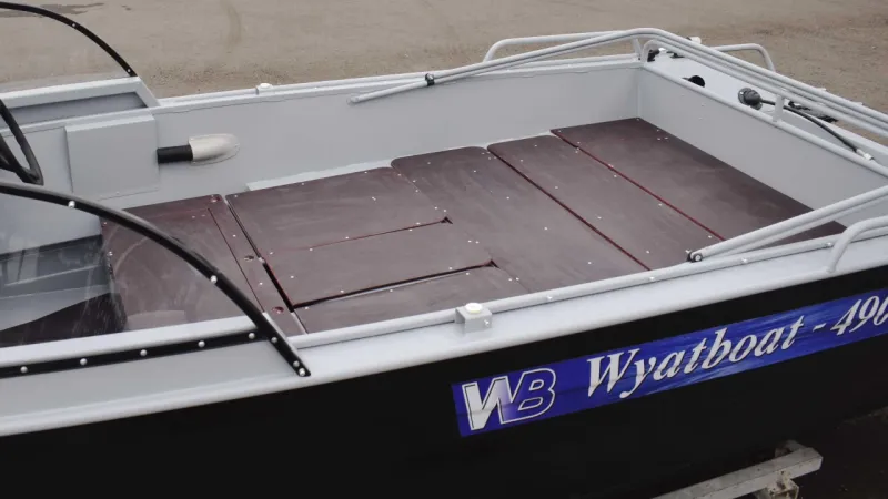 Алюминиевая лодка Wyatboat-490 T Pro, фото: 5