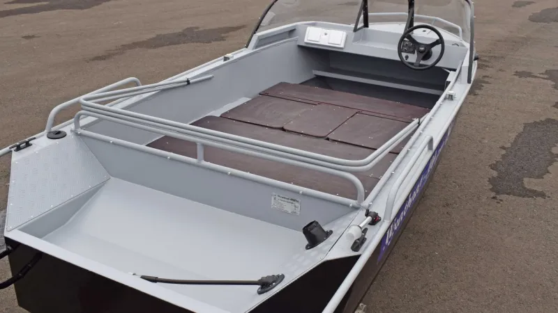 Алюминиевая лодка Wyatboat-490 T Pro, фото: 3