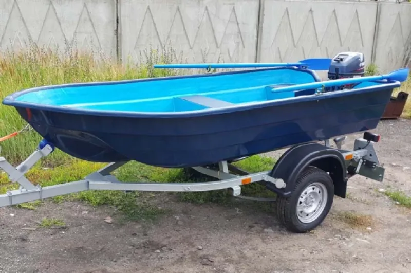 Стеклопластиковая лодка Neman-340 (тримаран), фото: 12