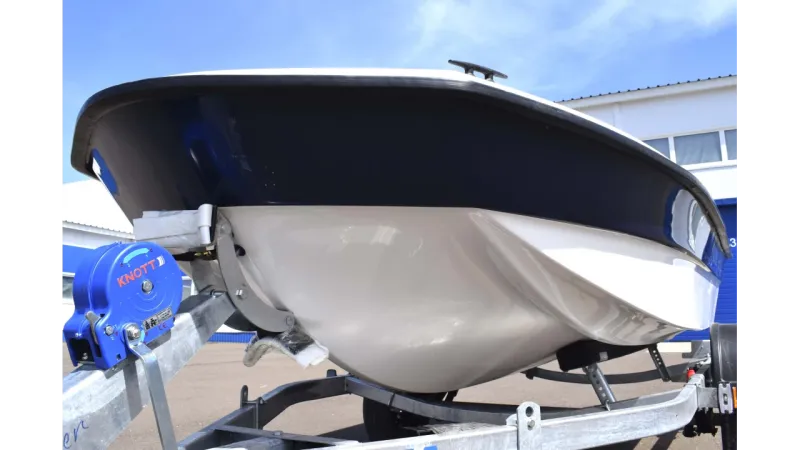 Стеклопластиковая лодка Wyatboat 430 тримаран, фото: 4