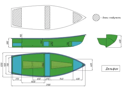 Лодка Дельфин