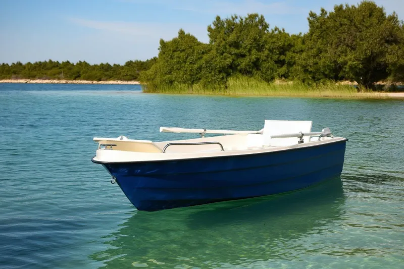 Пластиковая лодка Ганьча, фото: 2