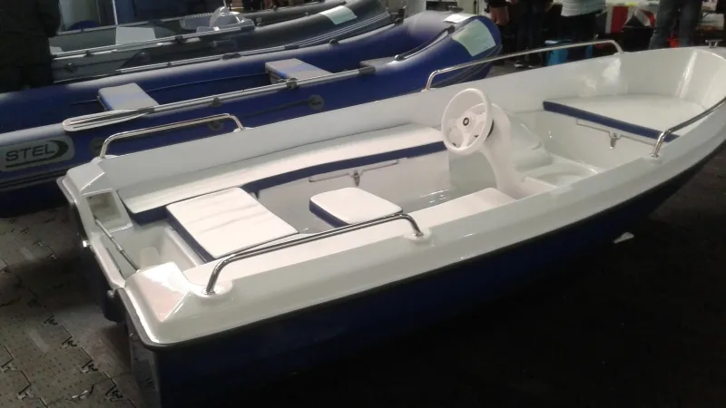 Пластиковая лодка Славутич 360Д, фото: 6