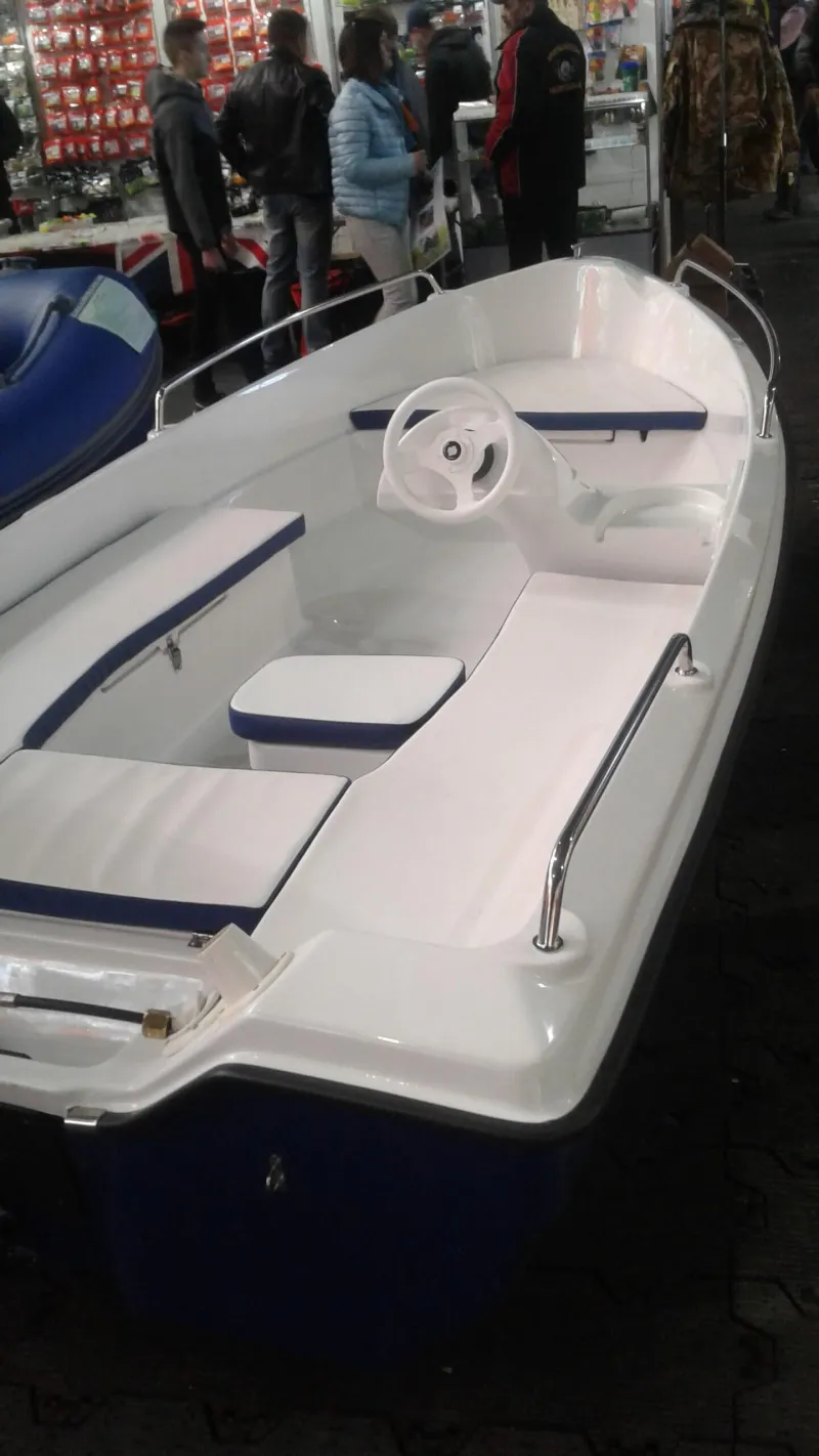 Пластиковая лодка Славутич 360Д, фото: 5