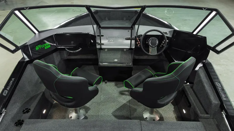 Алюминиевая лодка Aluma Storm 517, фото: 76