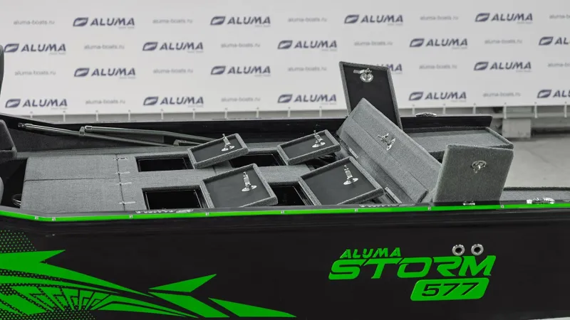 Алюминиевая лодка Aluma Storm 517, фото: 36