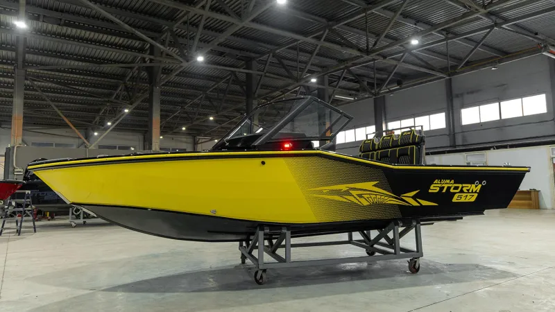 Алюминиевая лодка Aluma Storm 517, фото: 29