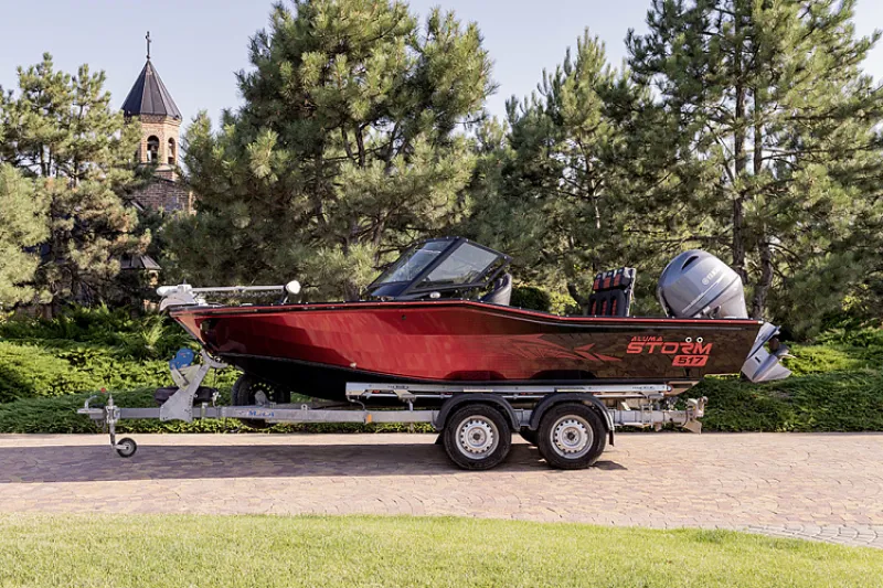 Моторная лодка Aluma Storm 517, фото: 42