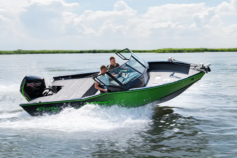 Алюминиевая лодка Aluma Storm 577, фото: 1