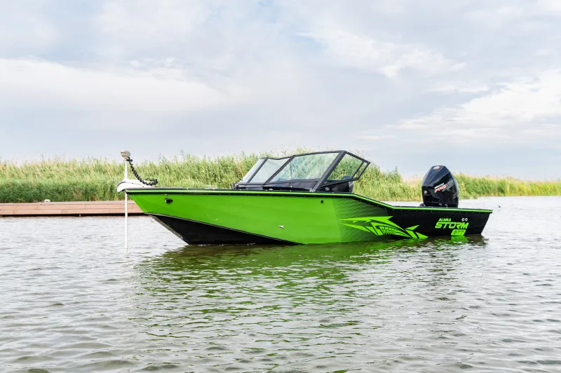 Алюминиевая лодка Aluma Storm 577, фото: 64