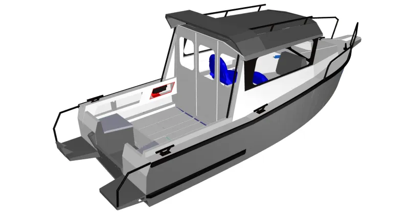 Катер KRASBOAT 670 HARDTOP, фото: 21