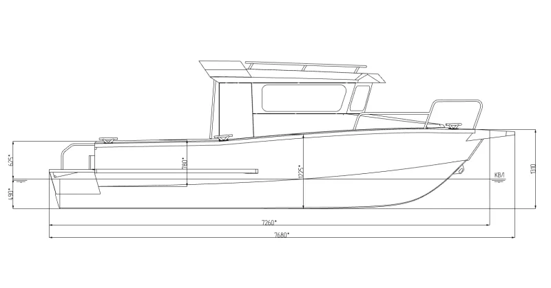 Схема KRASBOAT 760