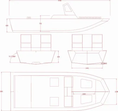 Лодка Tundra boats 470