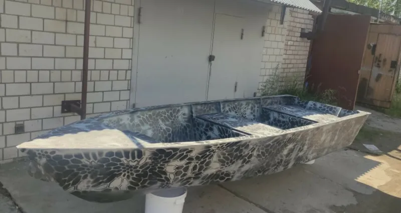 Пластиковая лодка Север 380, фото: 16