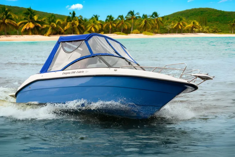 Катер Enigma 590 Cabrio, фото: 4