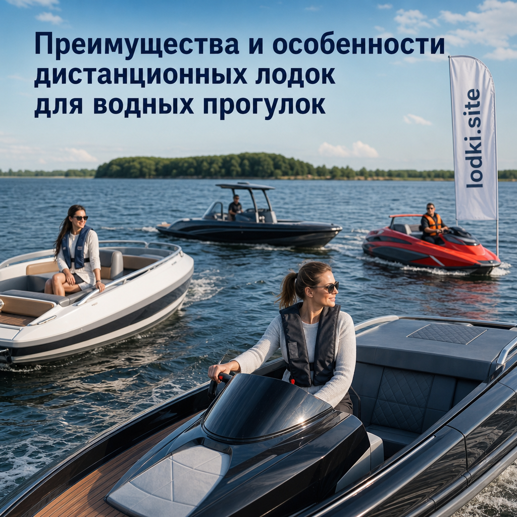 Преимущества и особенности дистанционных лодок для водных прогулок