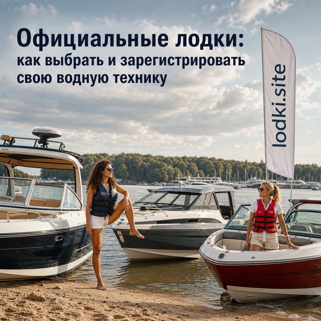 Официальные лодки: как выбрать и зарегистрировать свою водную технику